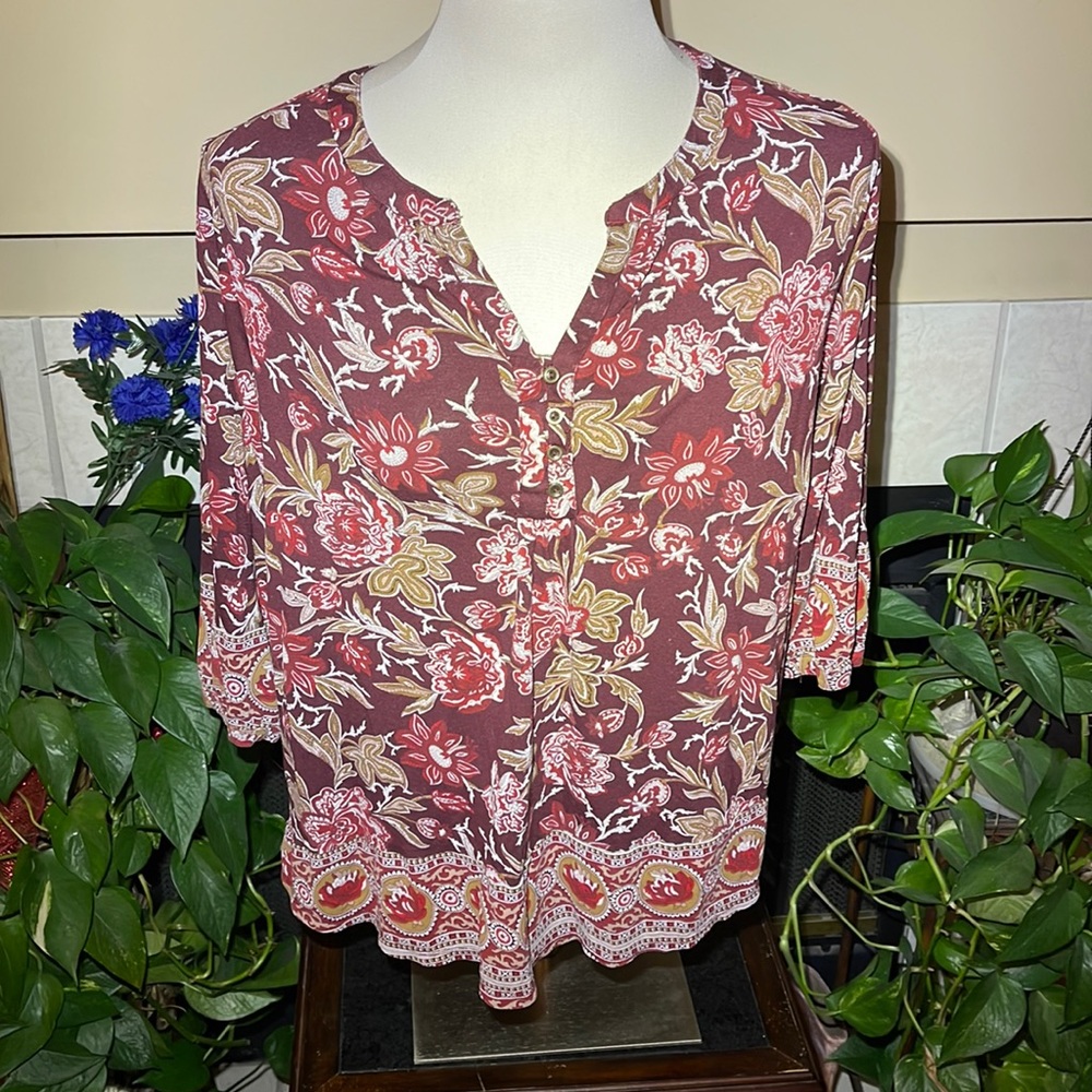 Lucky Brand blouse (243)